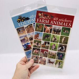 720 Farm Equipment Stickers For Student Rewards Scrapbooking Homeschool Stickers